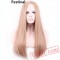 straight blonde long brown wig cosplay wigs women