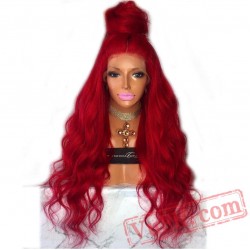 Wave Lace Front Wigs Red Wigs Women