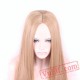 straight blonde long brown wig cosplay wigs women