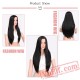 beauty Long Black Wig Straight Wig Hair Women Cosplay 