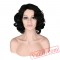 Women Short Curly Black Wigs Short Full Natrual Hair