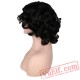 Women Short Curly Black Wigs Short Full Natrual Hair
