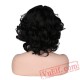 Women Short Curly Black Wigs Short Full Natrual Hair