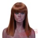 Short Straight Black Wigs Women Hair Natural Brown Cosplay Party