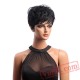 Short Black Wig Curly Hair Natural Wigs Women