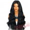 Brazilain Peruca Black Full Hair Wigs Long Wave Lace Front Wig