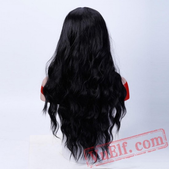 Long Brown Black Wigs Kinky Curly Wigs Women African American