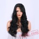 Black Long Wavy Wigs Women Lace Wigs Capless Hair