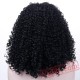 Long Kinky Culry Black Wigs Women Long Black Kinky Bob Wigs