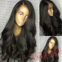 Long Black Wig Wave Lace Front Wig Natural Wigs Black Women