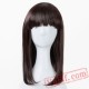 Black Wigs Wavy Child Hair Light Brown