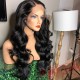 Lace Front Human Hair Wigs Black Women Loose