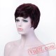 Short Cup Afro Women Black Wig Lady Fashion Wig