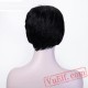 Short Cup Afro Women Black Wig Lady Fashion Wig