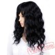 Natural Wave Wigs Bangs Hair Wigs Natural Black Wig Women