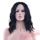 Brown Short Cosplay Wig Curly Bob Black Wigs Women Party Hair