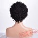 Short Bangs Curly Black Wigs Women Afro African American Hair