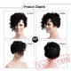 Kinky Curly Wig Hair Short Black Wigs Hair African American