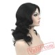 Long Curly Black Wig Party Hair Cosplay Wigs Black Women
