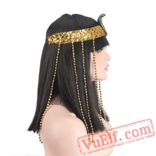 Short Black Wigs Women Party Halloweens Cosplay Wigs