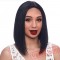 Black Short Bobo Hair Women Hair Cap Short Straight Wigs Women