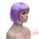 Beauty Red/Pink Wig Cosplay Women Hair short Bob party wig