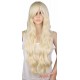 Long Curly Cosplay Wig Party Red Pink Sliver Gray Blonde Black