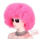 Pink Wig Cosplay Curly Halloween Hair Women