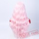 Long Curly pink wigs Women Hair Party Cosplay Wigs