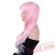 Long Wavy Pink Wigs African American Curly Cosplay Wigs