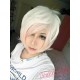 Diabolik Lovers Short White Pink Wig Cosplay Wig