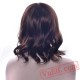 Short Brown Hair Curly Wig Pink Women's Hair Cosplay Wigs