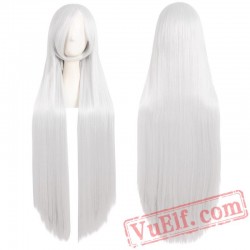 Long Straight Hair Blonde Black Pink Red Cosplay Ladies Wigs