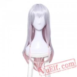 Eromanga Sensei Sagiri Izumi Cosplay Wigs Silver Mixed Pink Hair Cosplay Wig