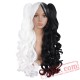 Long Wavy Cosplay Wig Purple Pink Wigs Women Hair