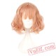 Japan South Korea Wig Air Bang Harajuku Pink Gold Cosplay Wig