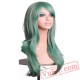 Wavy Pink Cosplay Wig Hair Gray Pink Blonde Wigs Black Women