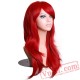 Wavy Pink Cosplay Wig Hair Gray Pink Blonde Wigs Black Women