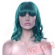 Green Blonde Hair Wis Pink Brown Party Cosplay Wigs Women