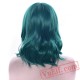Green Blonde Hair Wis Pink Brown Party Cosplay Wigs Women