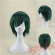 Pink Cosplay Wig Layered Short Straight Hair Wigs