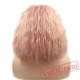 Wave Short Bob Pink Wigs Lace Front Wig Women Girls Party Cosplay