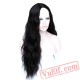 Blue Wig Cosplay Long Black Pink Grey Bodywave Hair Women