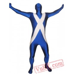 Scotland Flag Zentai Suit - Spandex BodySuit | Full Body Costumes