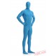 Funny Light Blue Lycra Spandex BodySuit | Zentai Suit