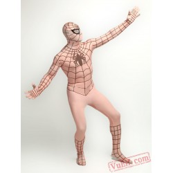 Flesh Spiderman Zentai Suit - Spandex BodySuit | Costumes