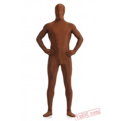 Funny Light Brown Lycra Spandex BodySuit | Zentai Suit