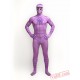 Light Purple Spiderman Lycra Spandex BodySuit | Zentai Suit