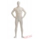 Funny White Lycra Spandex BodySuit | Zentai Suit