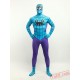 Purple Blue Spiderman Lycra Spandex BodySuit | Zentai Suit